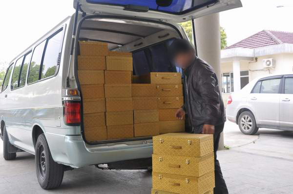 裝車完畢、等待出發(fā)