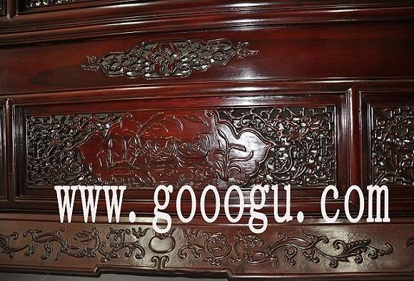 刺繡框架局部圖，雙面繡屏風(fēng)，蘇州刺繡屏風(fēng)圖