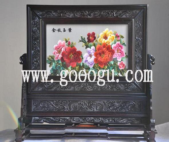 金枝玉葉，蘇繡，蘇州雙面繡